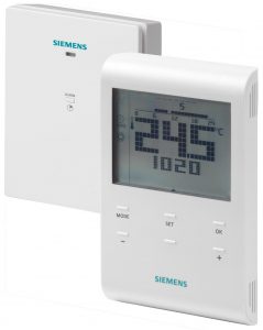Cronotermostato inalambrico SIEMENS RDE100.1RFS