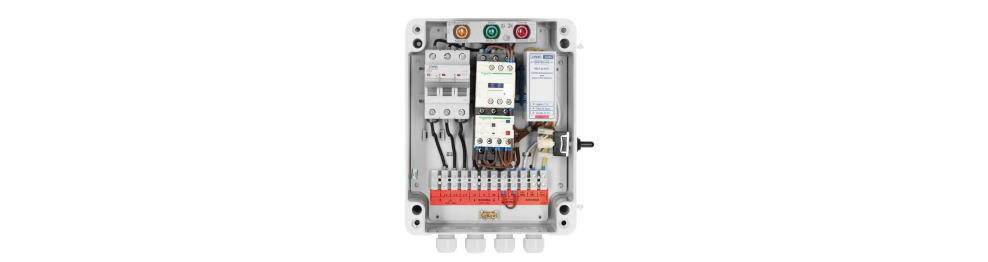 Electrical panels for water pumps